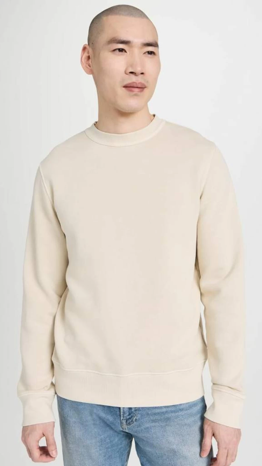 Citizens of Humanity Men's Vintage Cotton Crewneck Sweatshirt - Classic Fit Casual Pullover