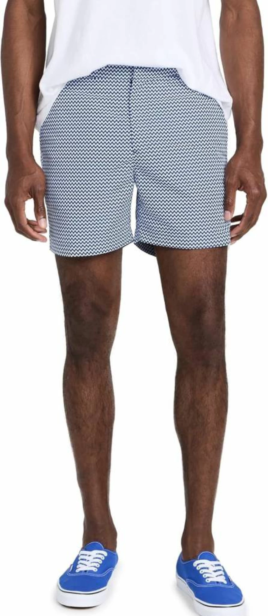 Frescobol Carioca Men's Copacabana 5" Swim Shorts - Classic Beachwear for Men