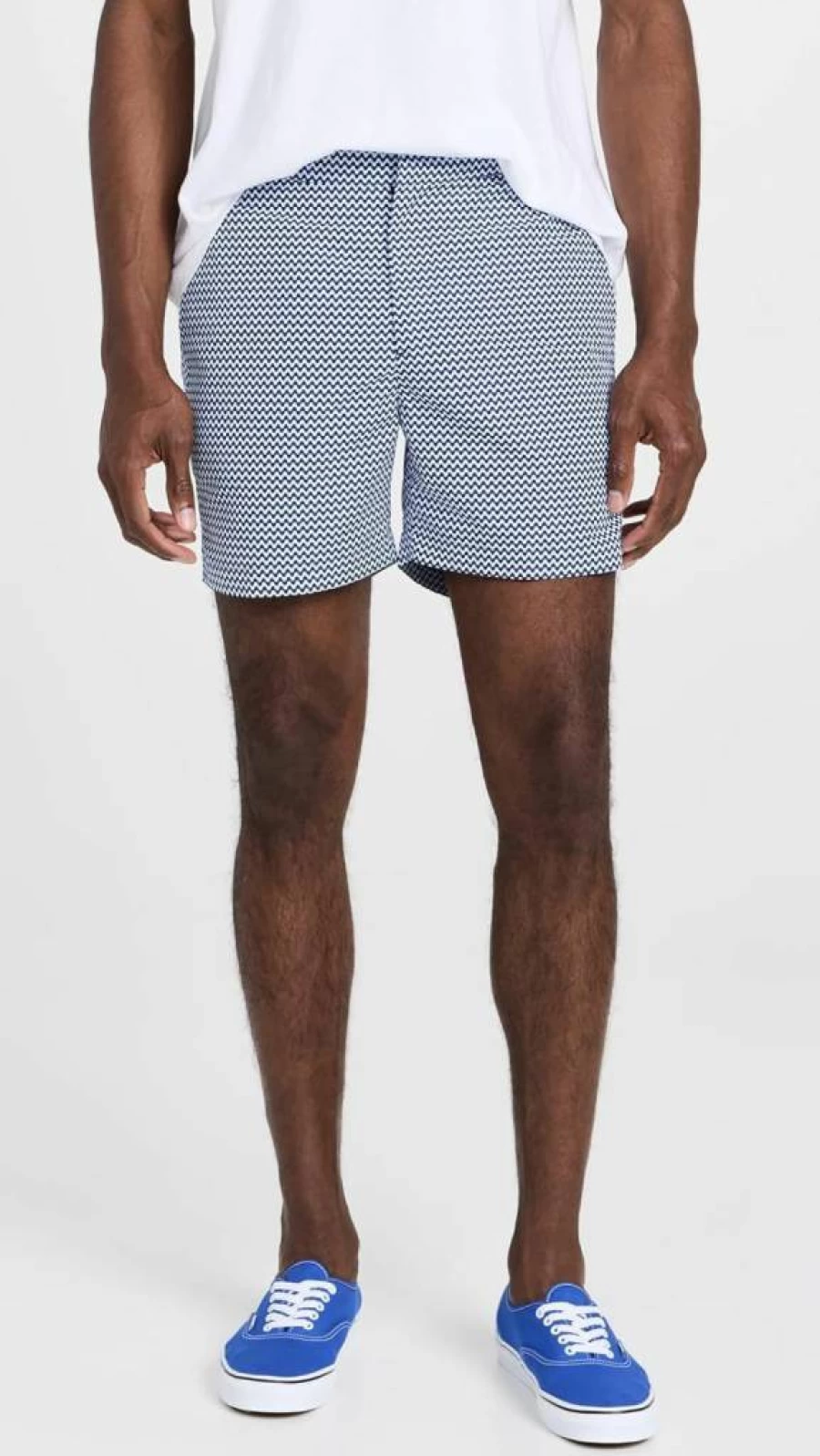 Frescobol Carioca Men's Copacabana 5" Swim Shorts - Classic Beachwear for Men