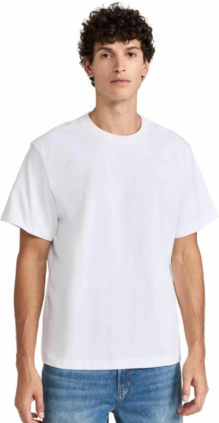 Club Monaco Men's Relaxed Fit Casual T-Shirt - Soft Cotton Short Sleeve Tee