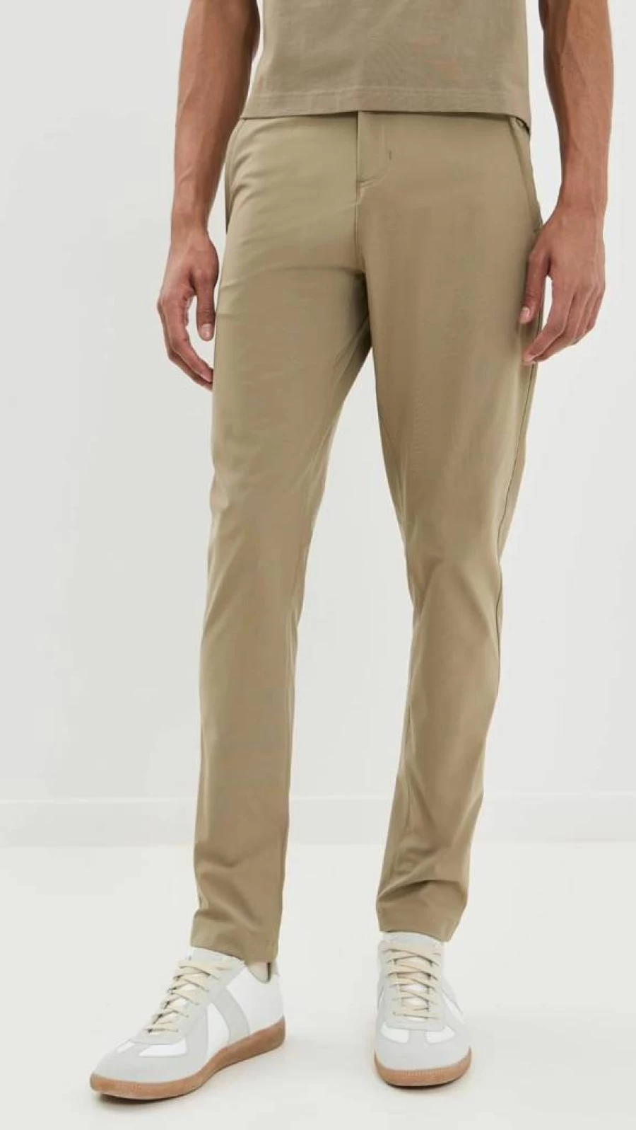REIGNING CHAMP Men's Stretch Warp Knit Coach Pants - Athletic Training Joggers for Men