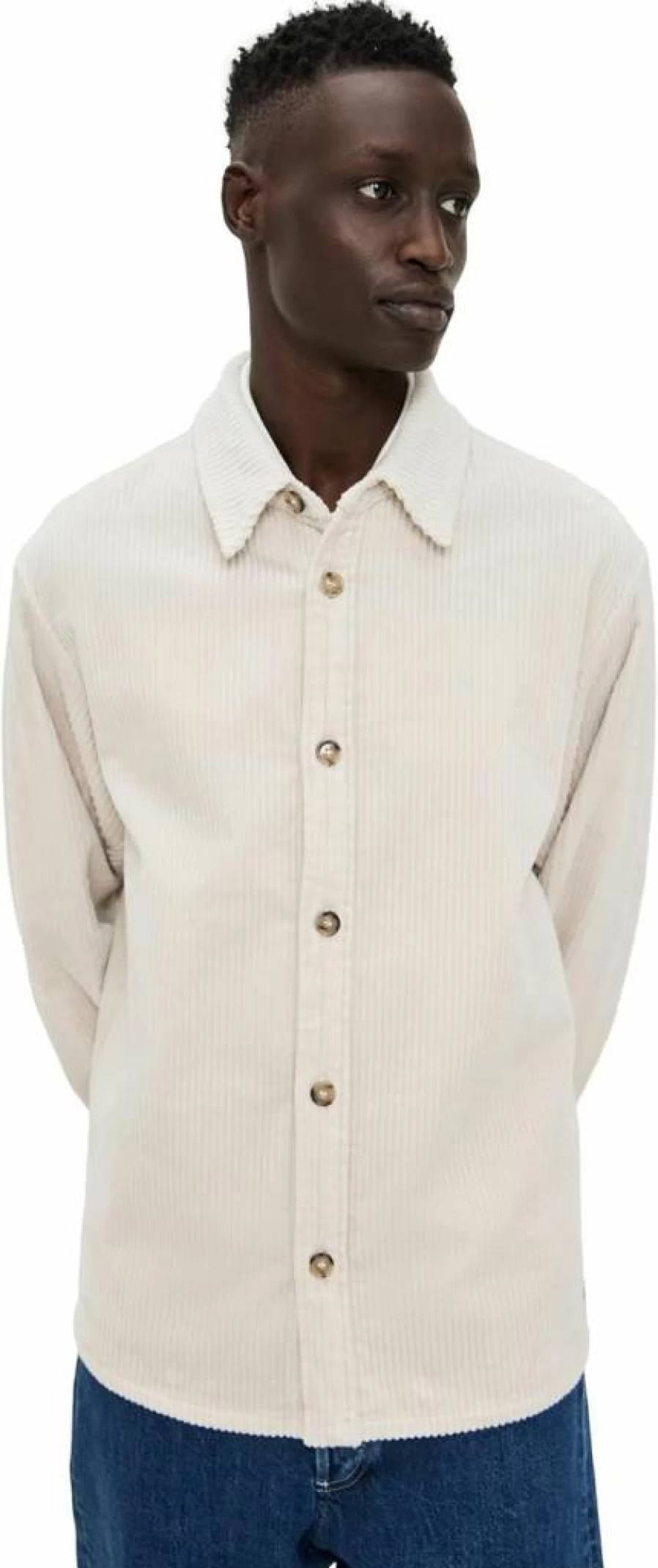 APC Men's Boris Corduroy Overshirt - Classic Corduroy Shirt Jacket for Men
