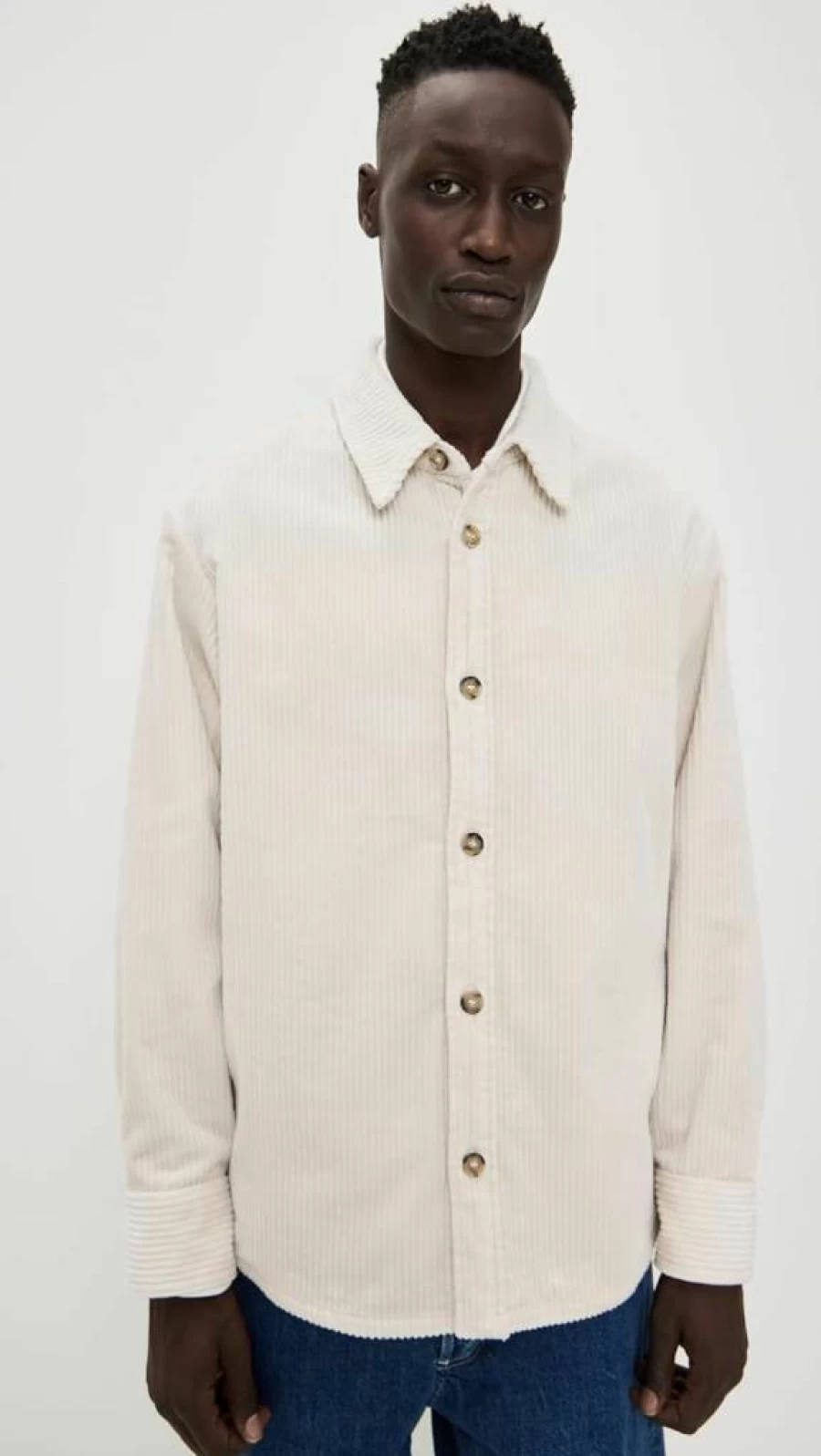 APC Men's Boris Corduroy Overshirt - Classic Corduroy Shirt Jacket for Men