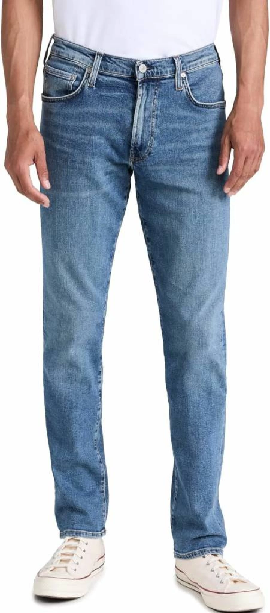 Citizens of Humanity Men's Gage Slim Straight Fit Jeans - Classic Blue Denim Pants for Men