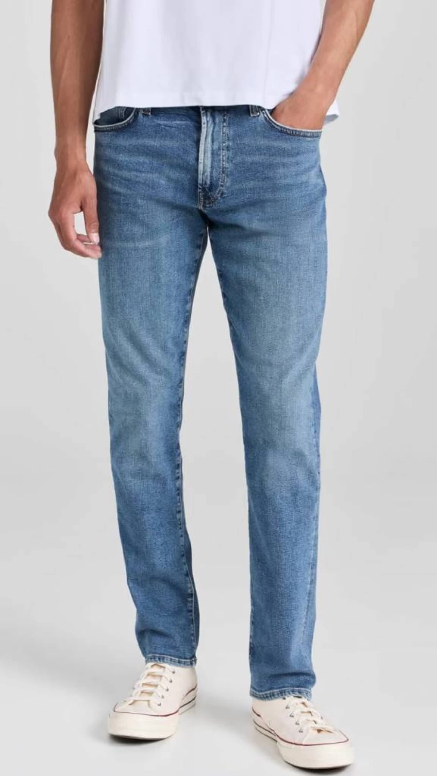 Citizens of Humanity Men's Gage Slim Straight Fit Jeans - Classic Blue Denim Pants for Men