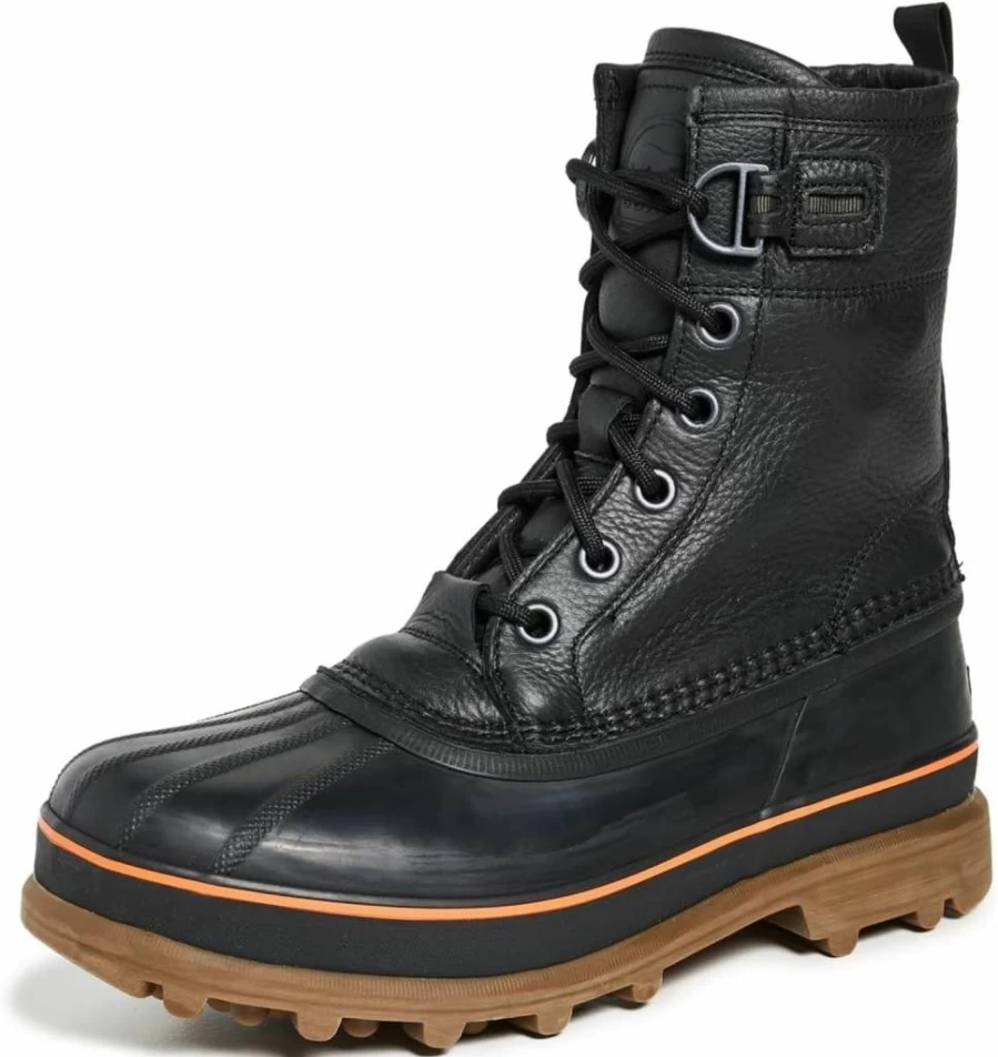 Sorel Men's Caribou Royal Hi-Viz Waterproof Winter Boots – High Visibility Insulated Snow Boots
