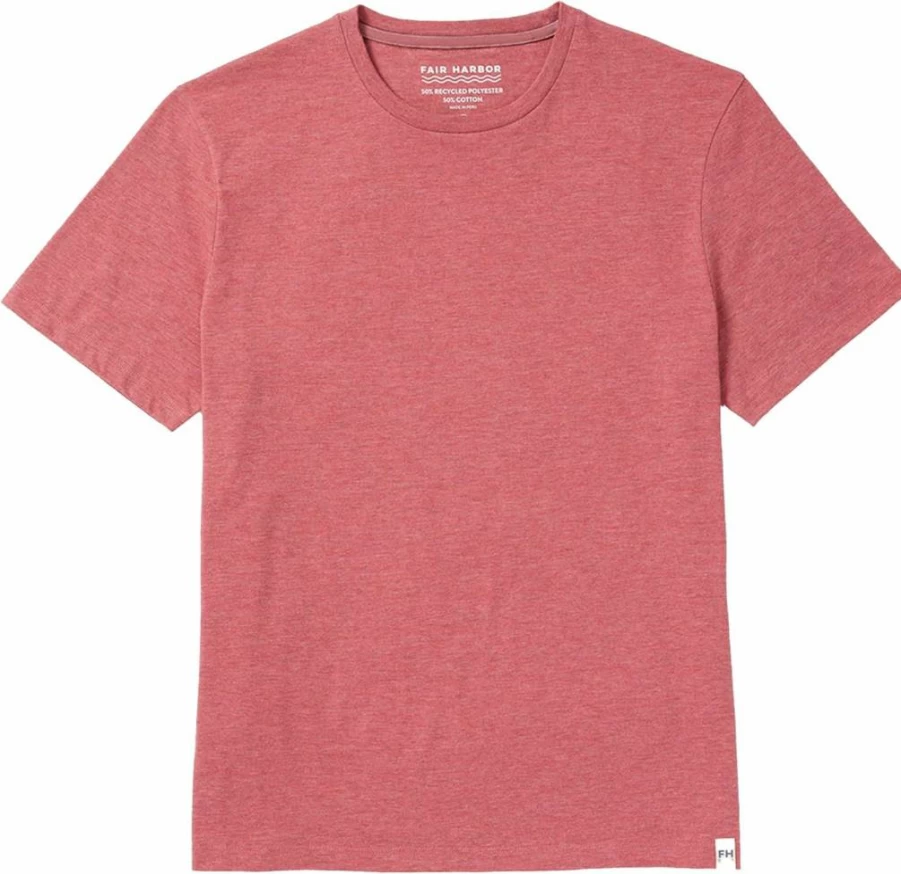 Fair Harbor Men's Kismet Tee - Ultra-Soft, Lightweight, Breathable T-Shirt for Everyday Wear - Trim Fit Casual Top