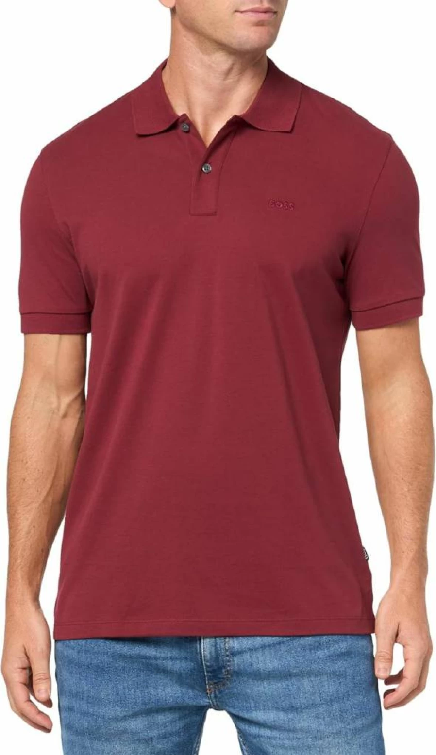 BOSS Men's Classic Regular Fit Polo Shirt - Premium Cotton Casual Wear