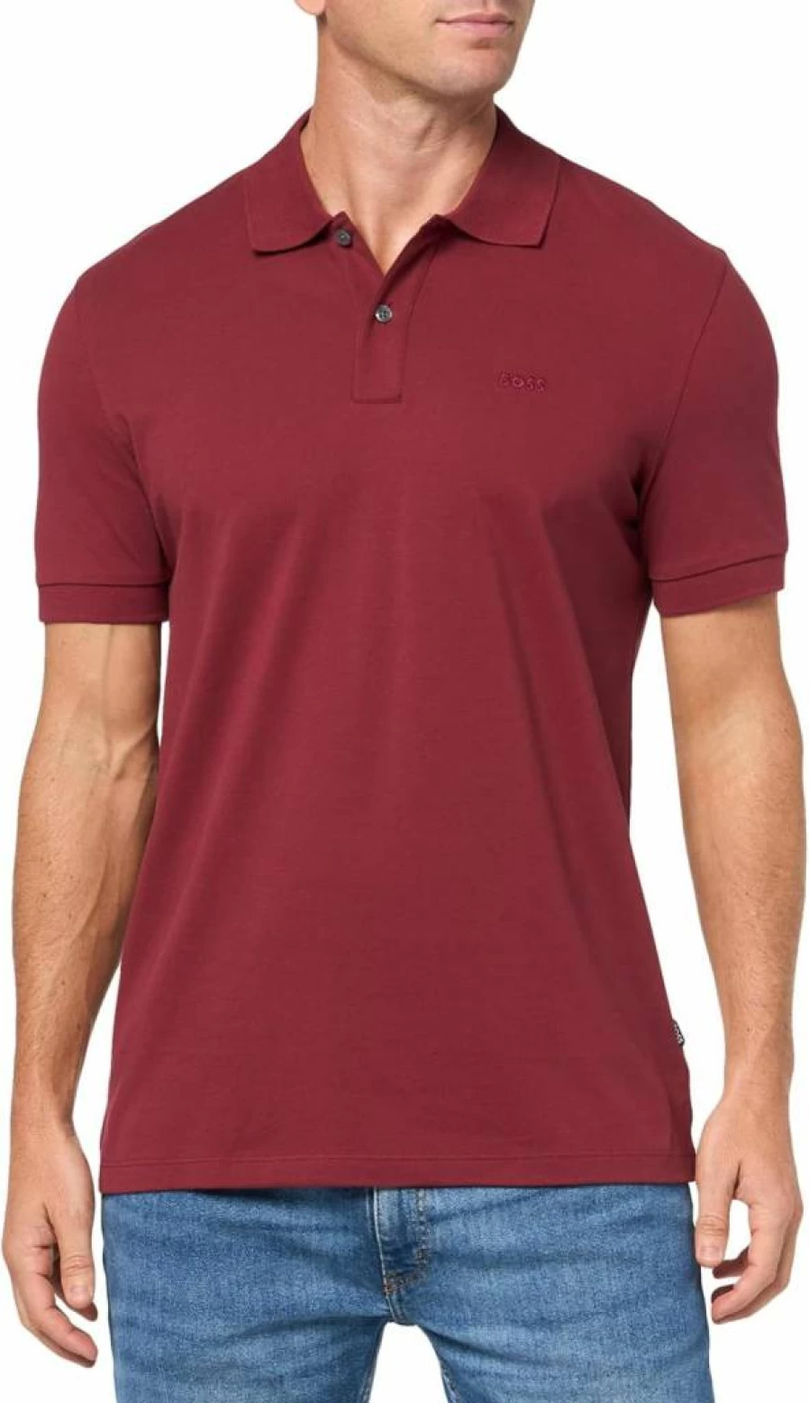 BOSS Men's Classic Regular Fit Polo Shirt - Premium Cotton Casual Wear
