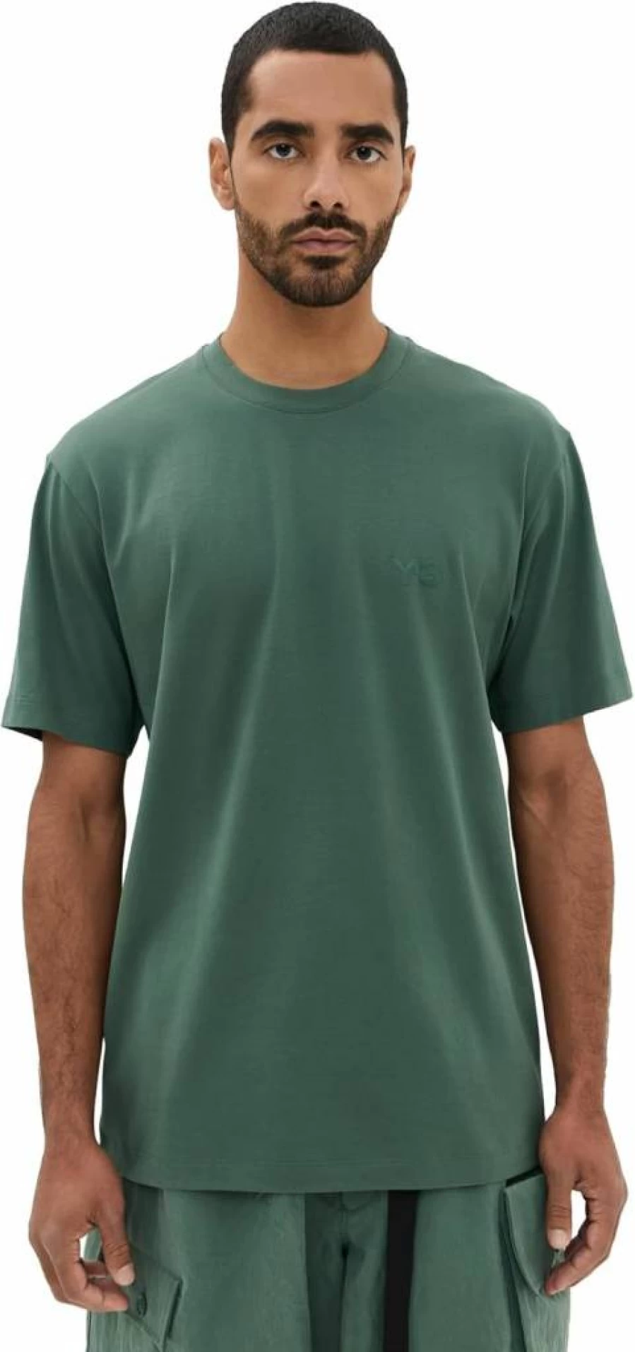 Y-3 Men's Regular Fit Cotton T-Shirt | Official Yohji Yamamoto Brand