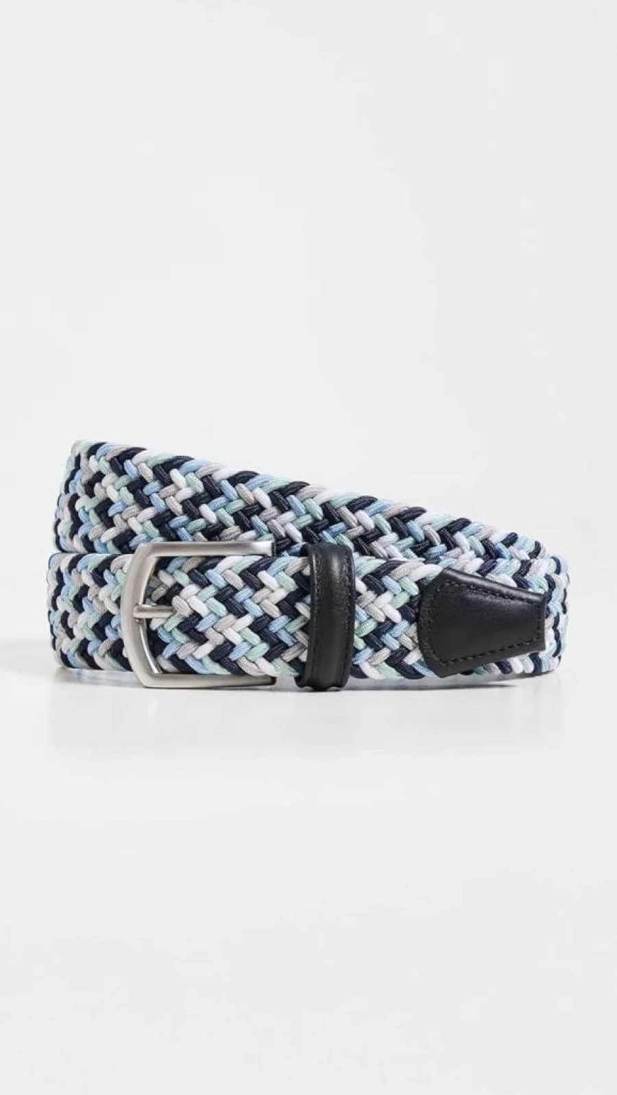Anderson's Men's Casual Nylon Woven Belt - Adjustable Multi-Color Strap (Size 36, Style 169)