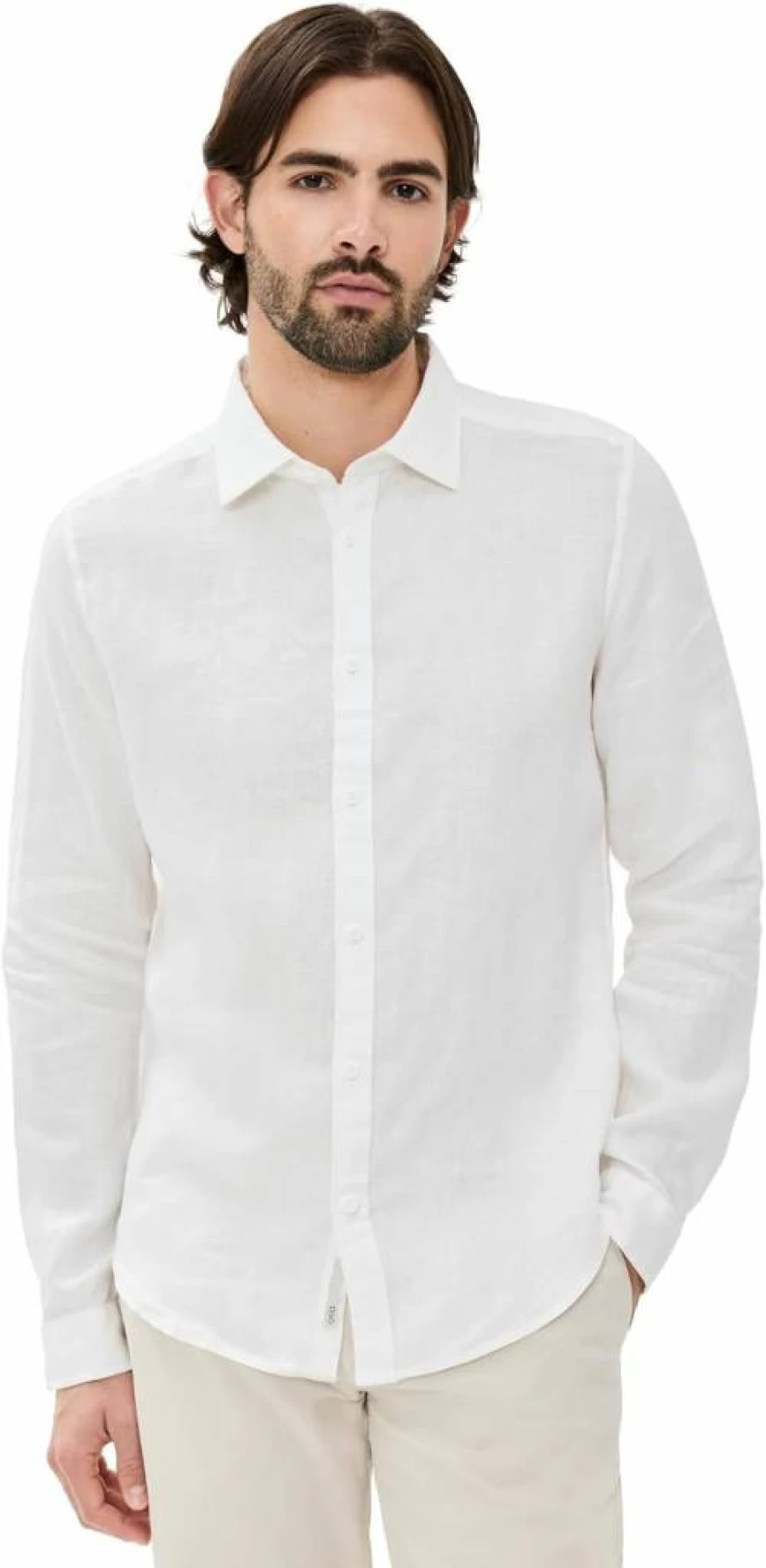 Onia Men's Premium Formal Linen Shirt for Business & Summer Wear