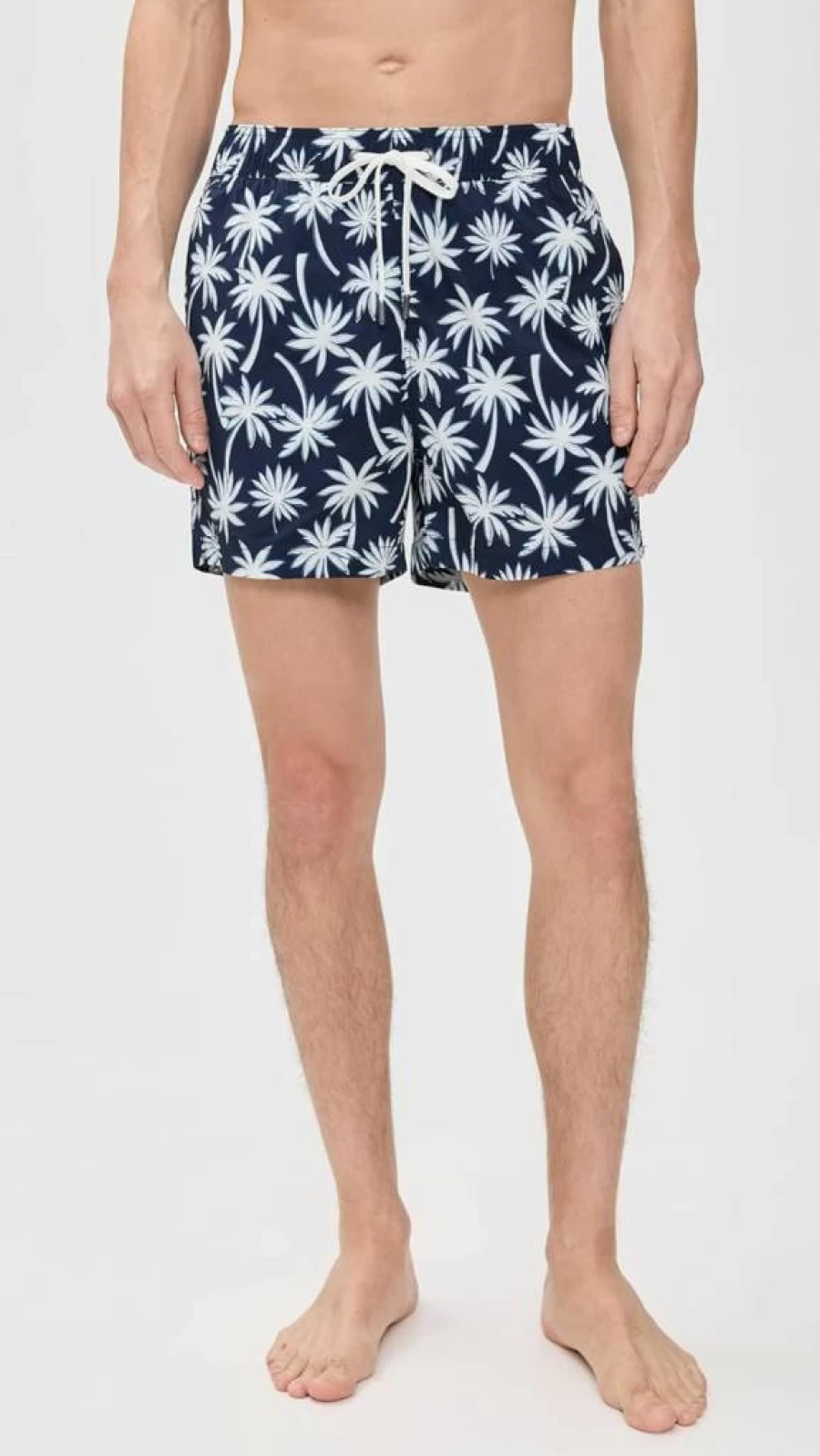 Onia Men's Charles 4-Inch Swim Trunks Quick-Dry Beach Shorts