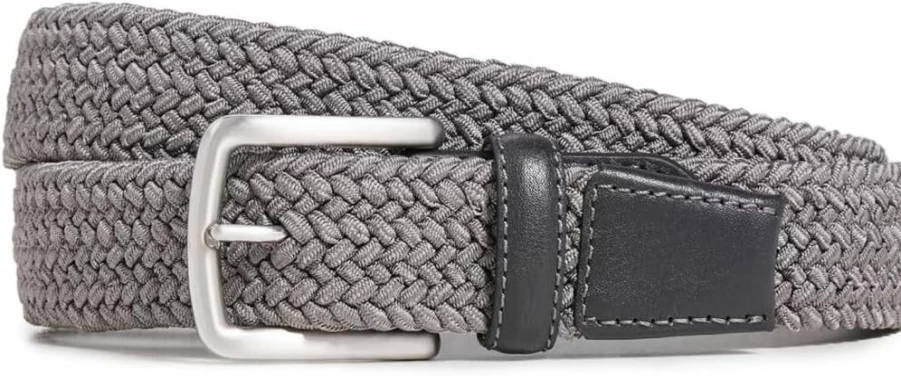 Faherty Men's Stretch Woven Belt - Comfortable & Stylish Adjustable Waistband for Casual Wear