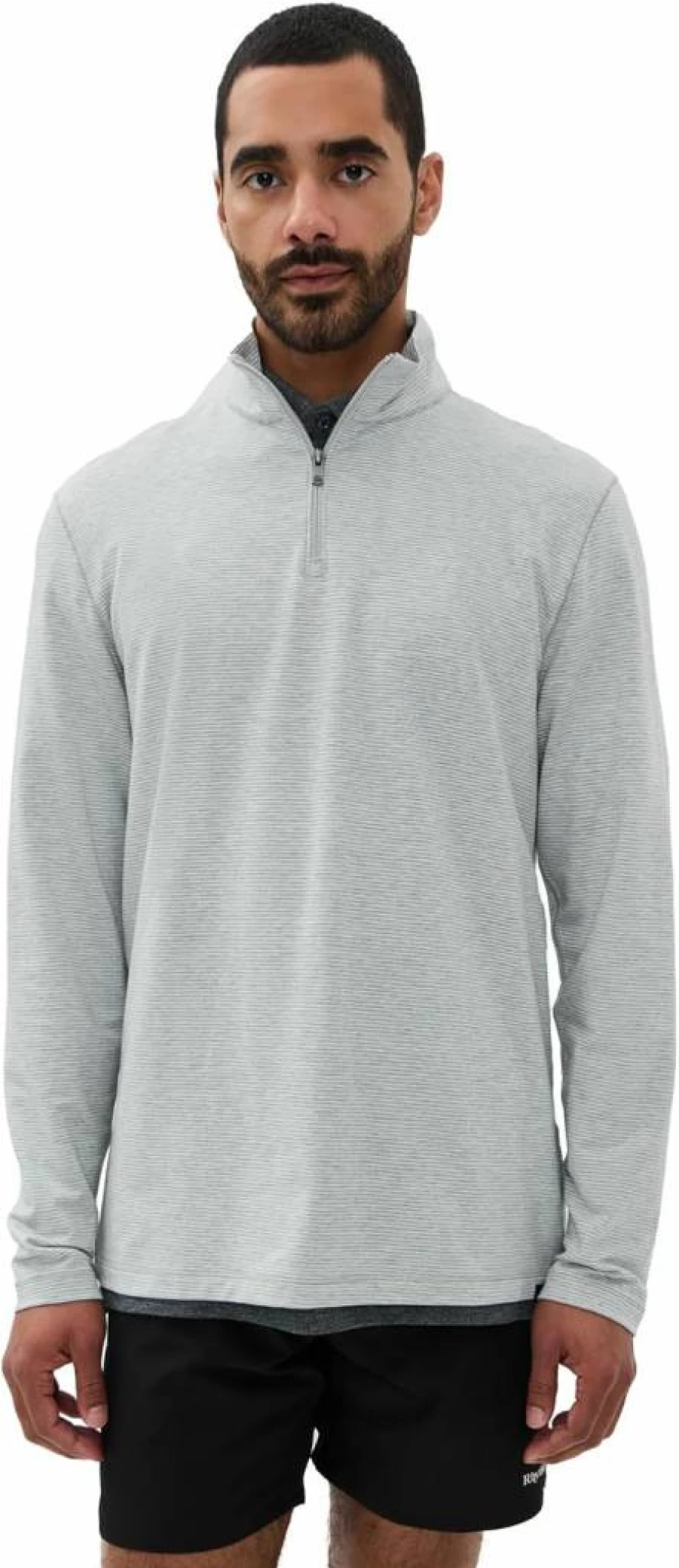Faherty Men's Movement Quarter Zip Fleece Pullover - Lightweight Performance Activewear