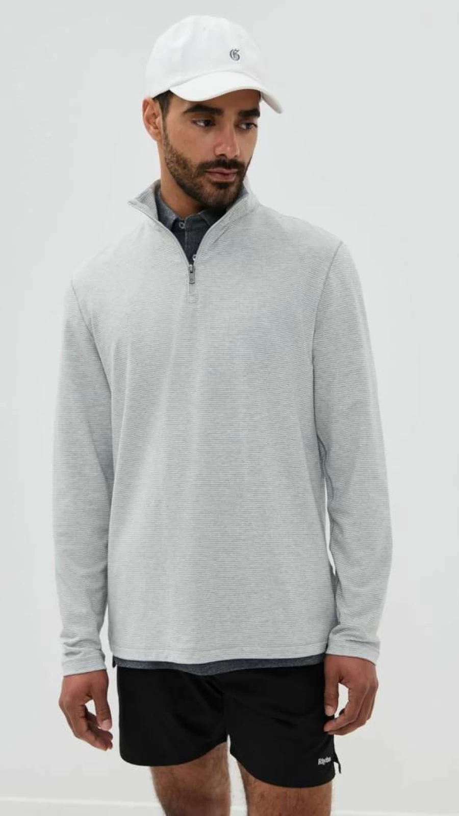 Faherty Men's Movement Quarter Zip Fleece Pullover - Lightweight Performance Activewear