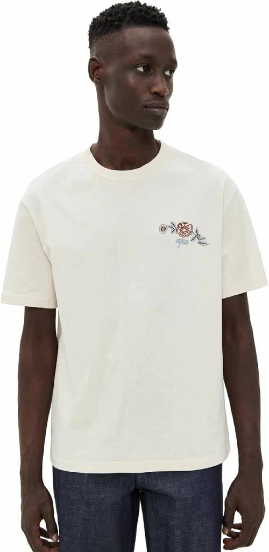 APC Men's Oscar Short Sleeve T-Shirt Casual Cotton Crewneck Tee