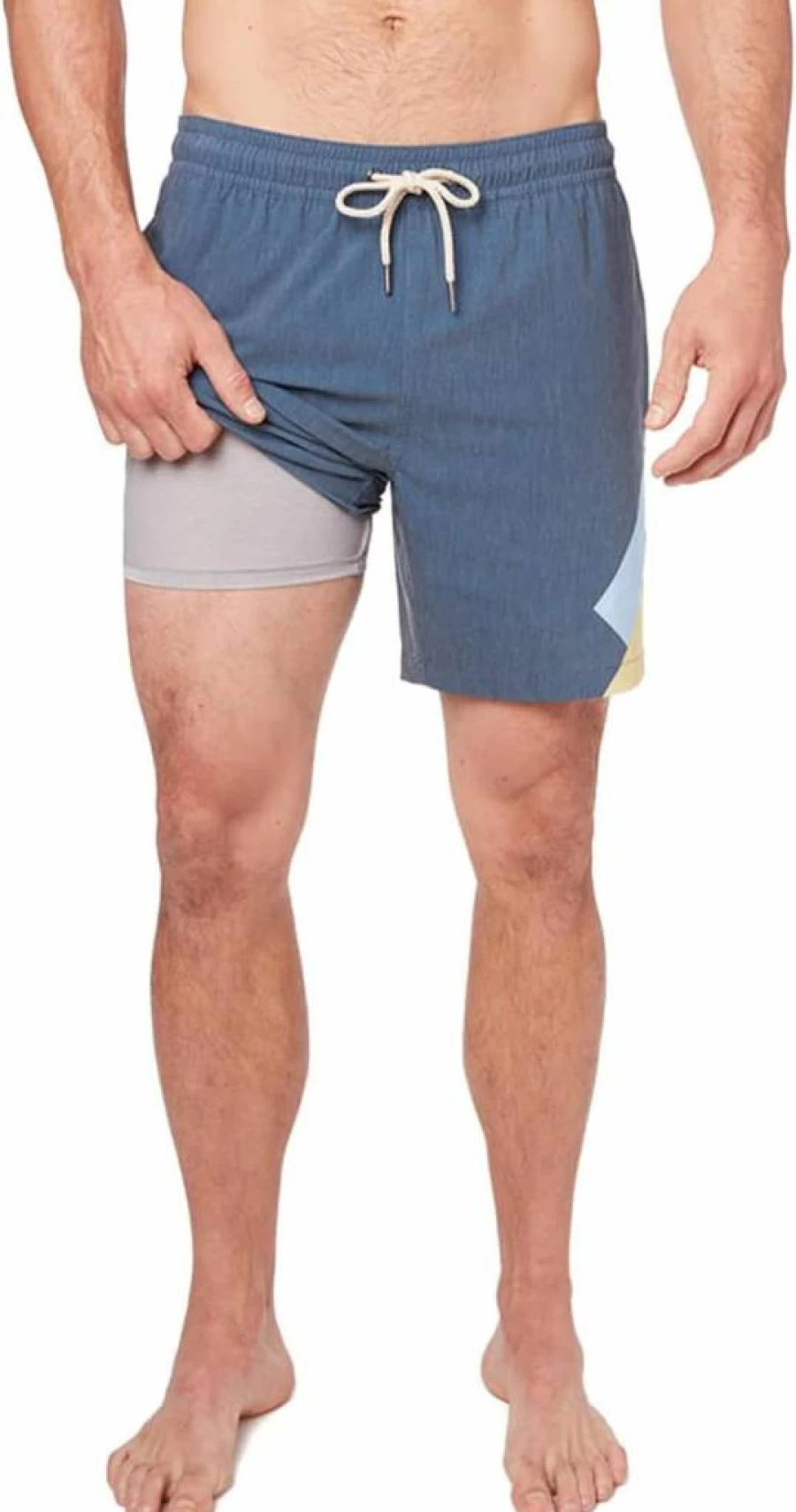 Fair Harbor Men's Bayberry Swim Trunks 7-Inch Inseam Anti-Chafe Lined Classic Fit Quick-Dry Swimwear