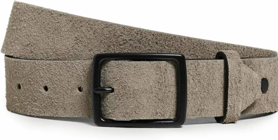 Rag & Bone Men's Genuine Leather Rugged Belt - Stylish & Durable Designer Belt for Men