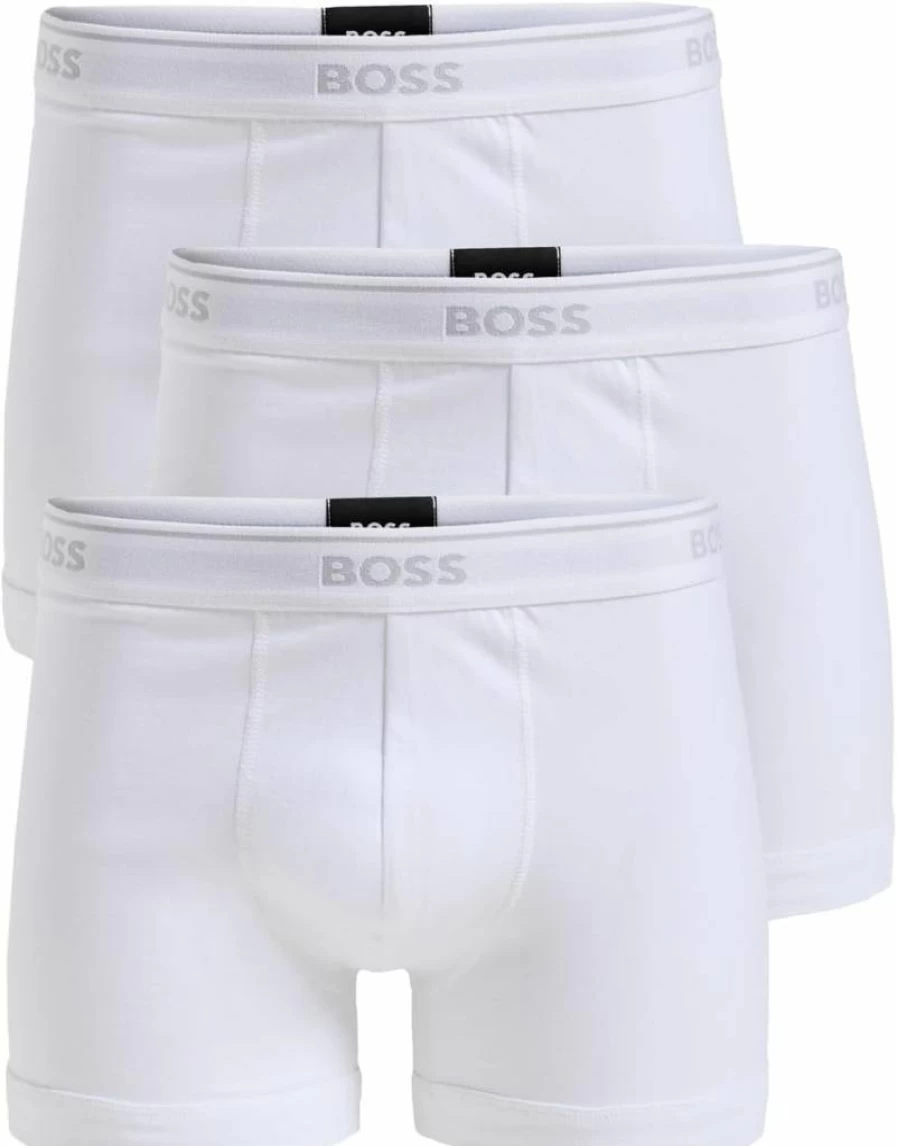 BOSS Men's Premium 3-Pack Cotton Boxer Briefs - Classic Comfort Underwear