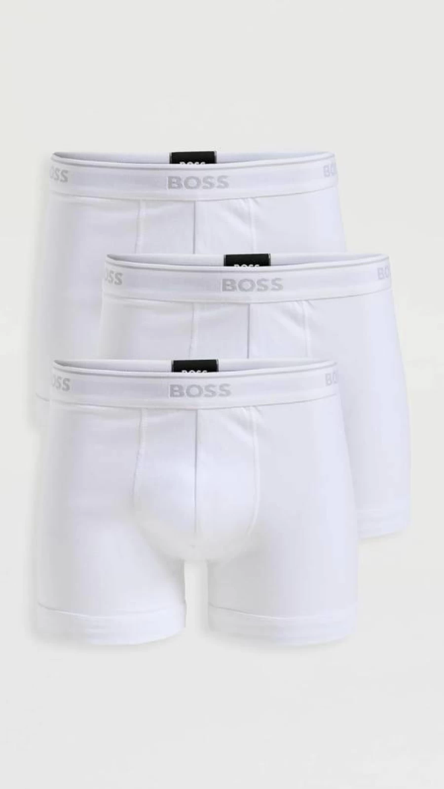 BOSS Men's Premium 3-Pack Cotton Boxer Briefs - Classic Comfort Underwear