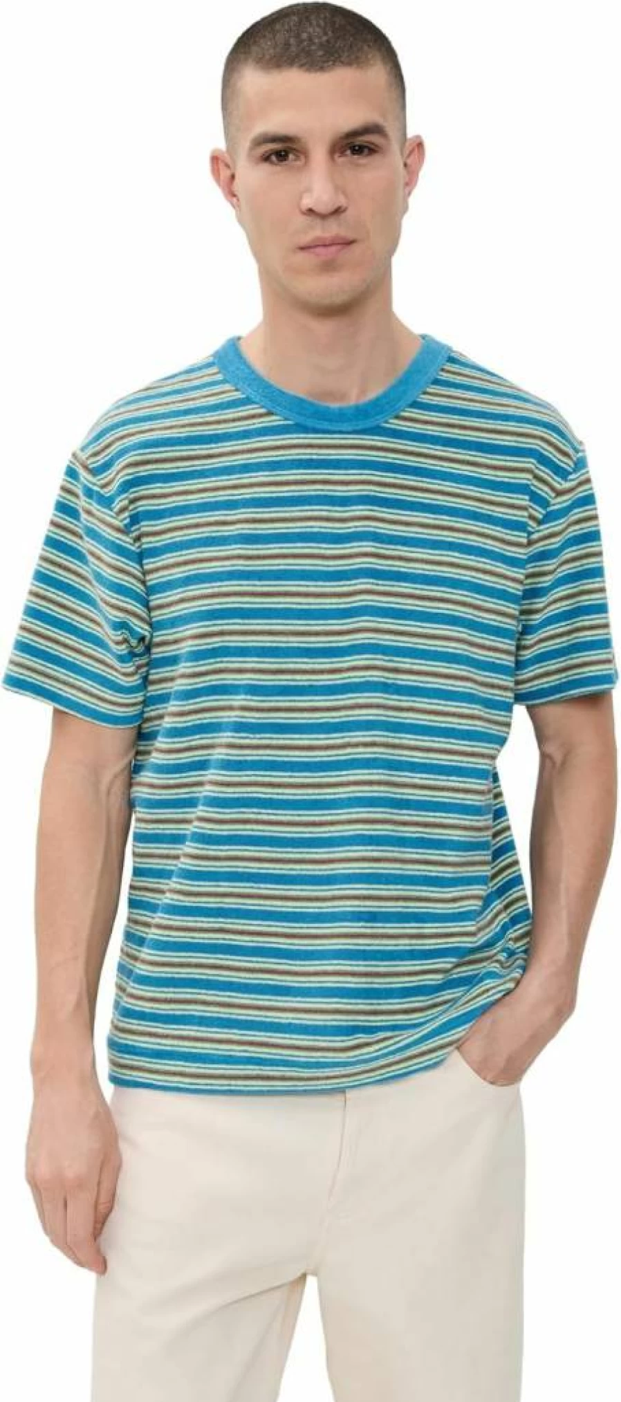 Howlin' Men's Psycho Killer Terry Cotton T-Shirt - Vintage Graphic Tee
