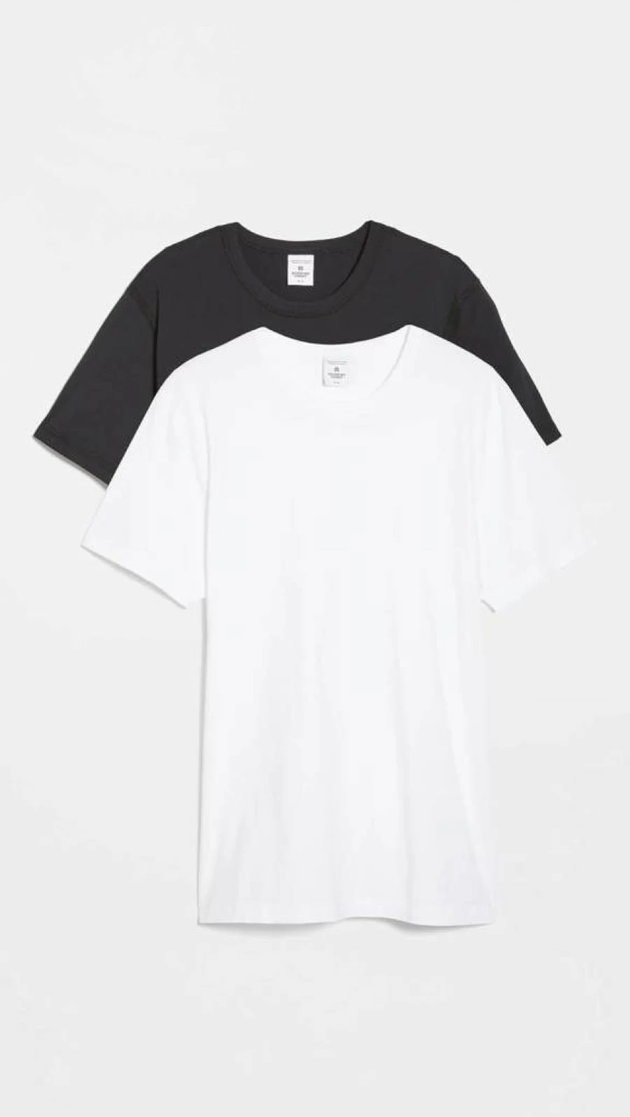 REIGNING CHAMP Men's Lightweight Jersey T-Shirt 2 Pack - Premium Athletic Casual Tees