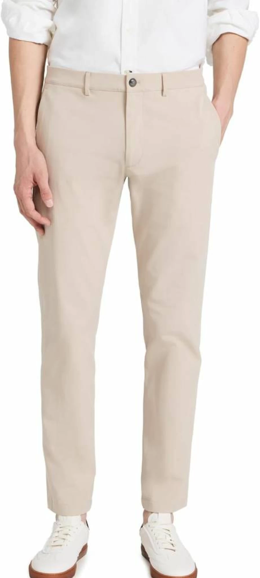 Club Monaco Men's Connor Tech Pants - Lightweight Water-Resistant Travel & Casual Trousers