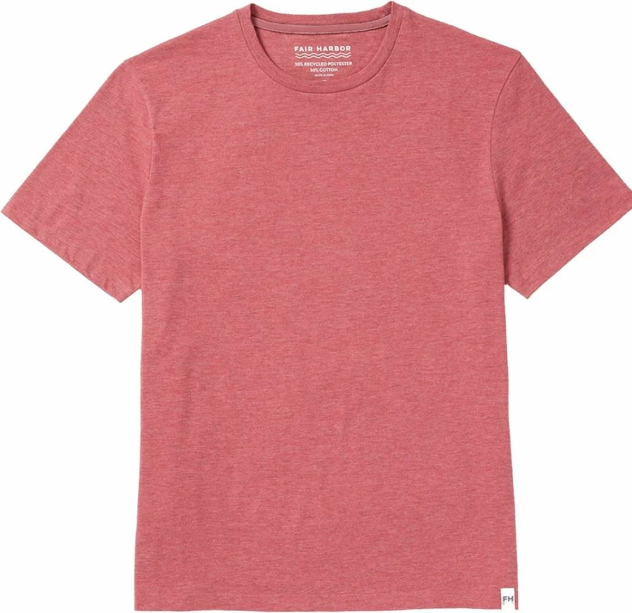 Fair Harbor Men's Kismet Tee - Ultra-Soft, Lightweight, Breathable T-Shirt for Everyday Wear - Trim Fit Casual Top