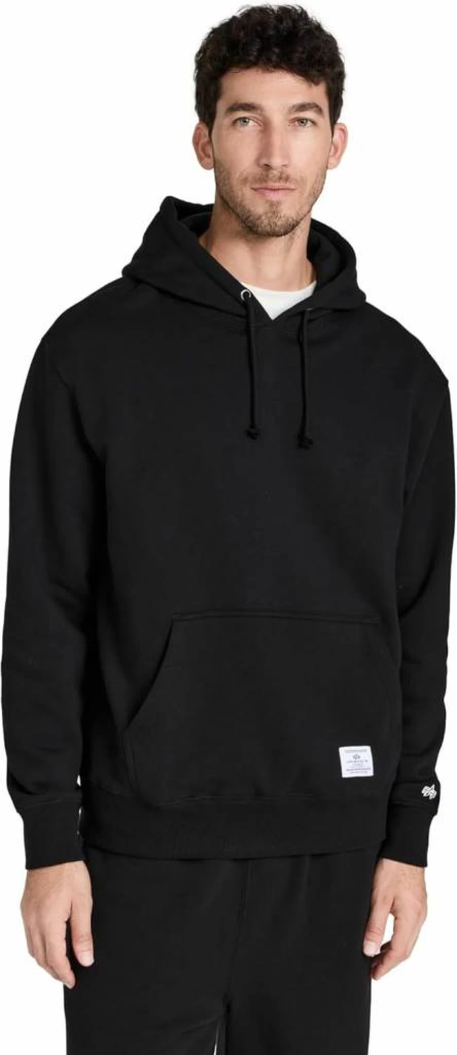Alpha Industries Men's Essential Hoodie - Classic Pullover Sweatshirt for Men