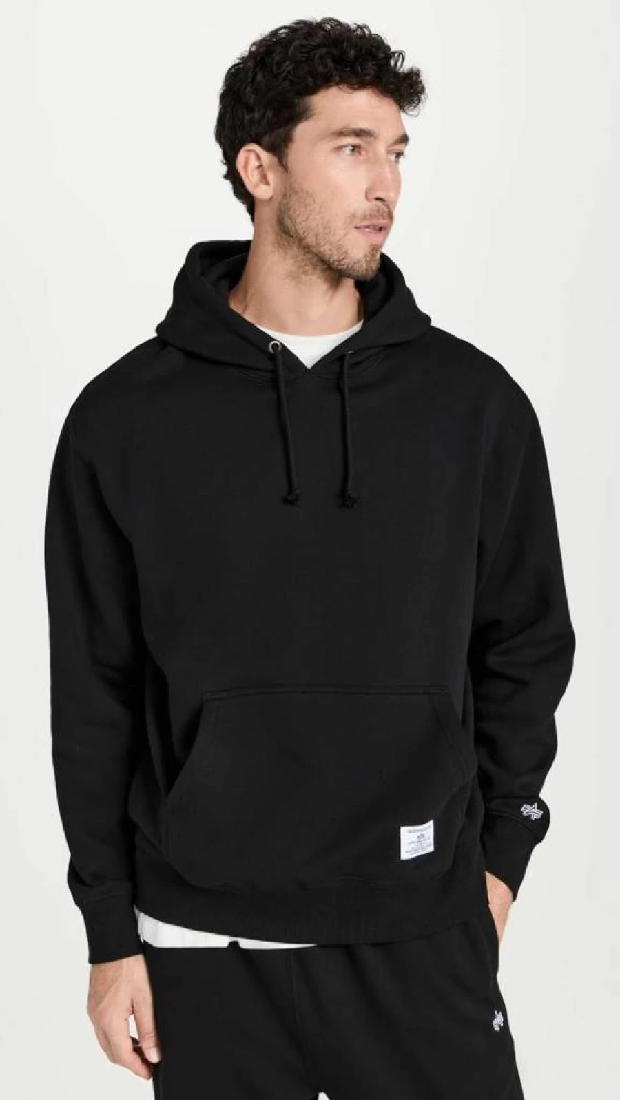 Alpha Industries Men's Essential Hoodie - Classic Pullover Sweatshirt for Men