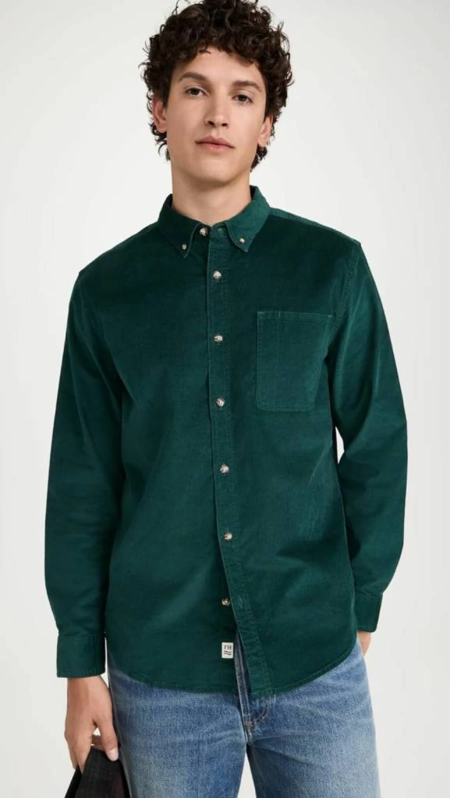 Fair Harbor Men's Wilder Stretch Corduroy Shirt - Comfortable & Stylish Casual Wear
