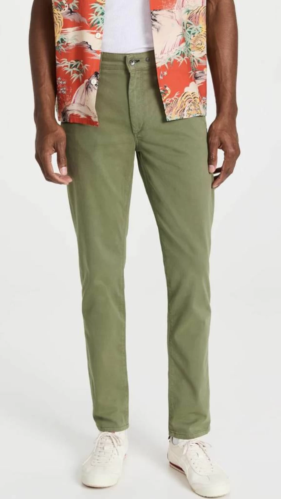 Rag & Bone Men's Fit 2 Stretch Twill Chinos - Slim Fit Stretch Comfort Casual Pants for Men