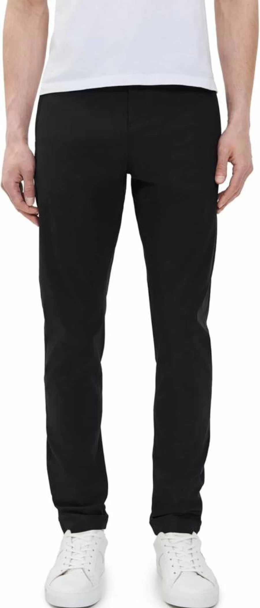 Reigning Champ Men's Slim-Fit Stretch Warp Knit Coaching Pants for Athletic Performance