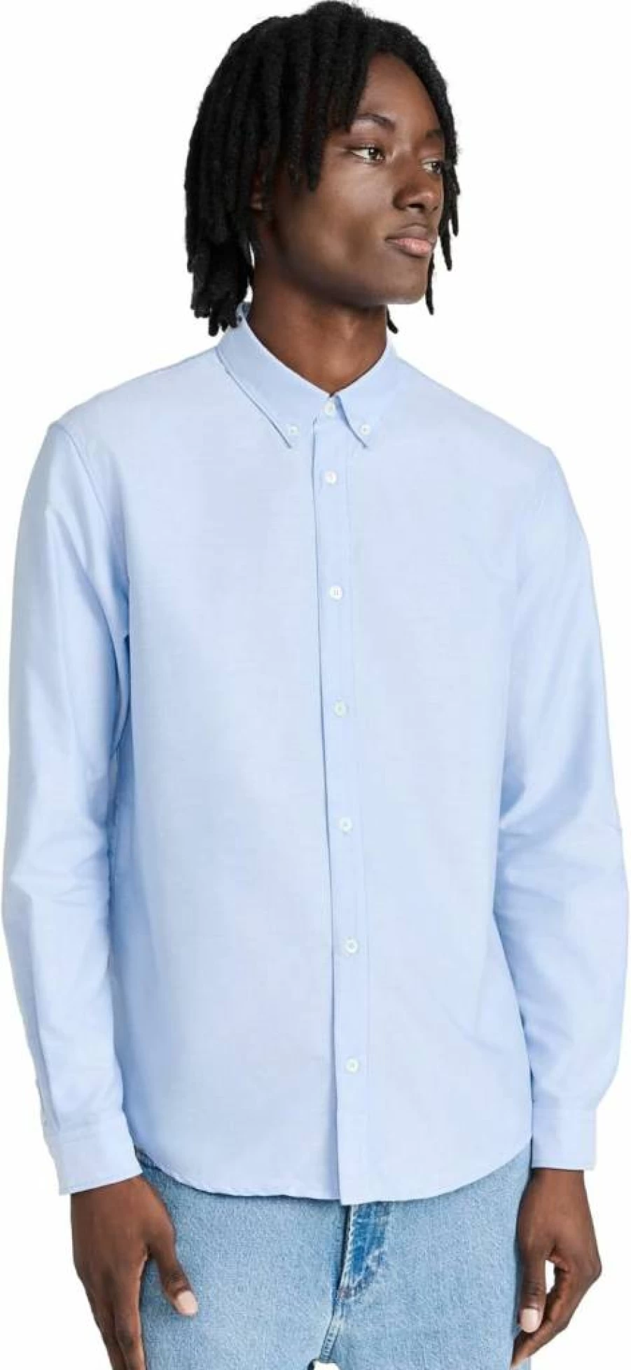 APC Men's Classic Oxford Button-Down Shirt – Premium Cotton Formal Wear