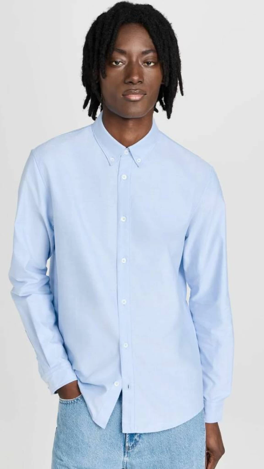 APC Men's Classic Oxford Button-Down Shirt – Premium Cotton Formal Wear