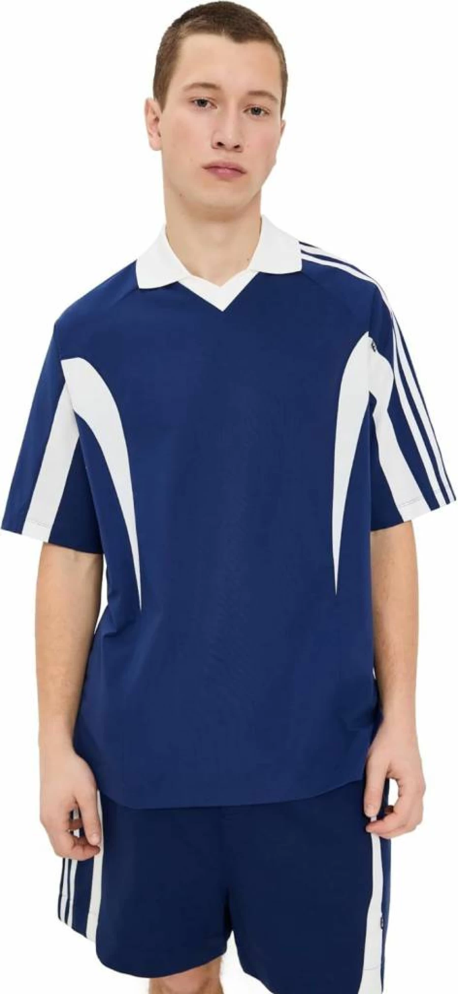 Y-3 Men's Classic Polo Shirt - Premium Cotton Short Sleeve Casual Top