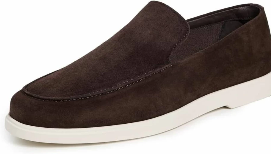Frescobol Carioca Men's Miguel Suede Loafers – Premium Comfort Casual Shoes